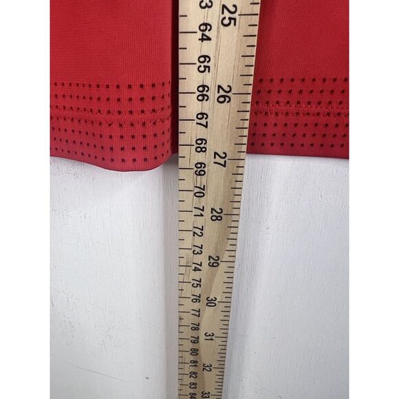 Nike Golf Zonal Cooling Polo Shirt Men's Sz Small Breathable Red Striped S/S‎ - Picture 7 of 9